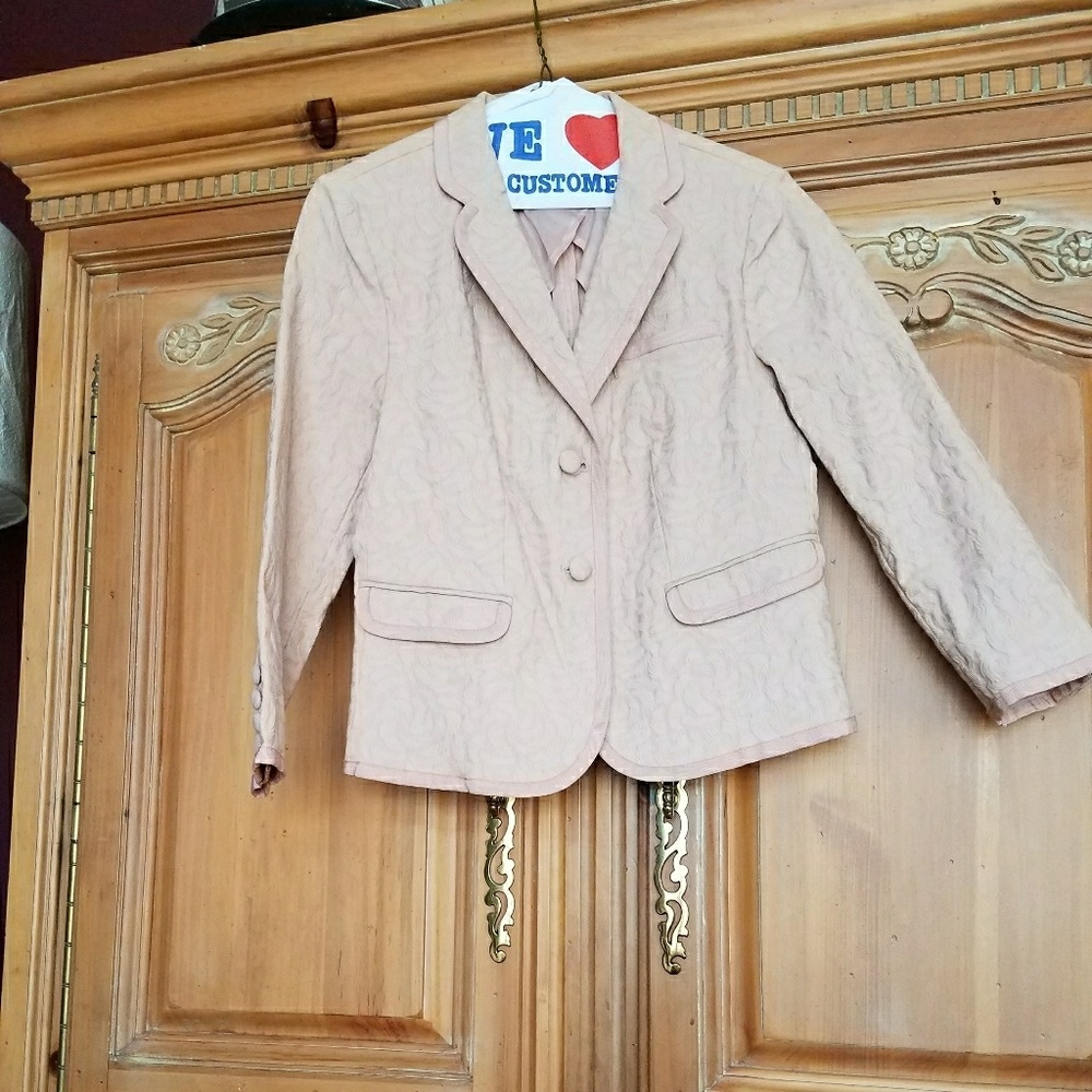Vera Wang "Shrunken" Jacket